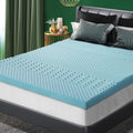 Bedra Bamboo Memory Foam Cool Gel 7-Zone Mattress Topper 5cm