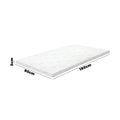Bedra Bamboo Memory Foam Cool Gel 7-Zone Mattress Topper 5cm