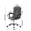 Oikiture Office Chair - Massage Leather