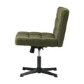 Oikiture Boucle Office Chair - Armless - Sq