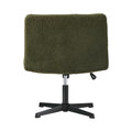 Oikiture Boucle Office Chair - Armless - Sq