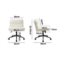 Oikiture Boucle Office Chair