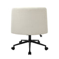 Oikiture Boucle Office Chair