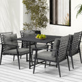 Livsip 5PCS Outdoor Dining Set Rattan Patio Table and Chairs - product image 1