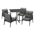 Livsip 5PCS Outdoor Dining Set Rattan Patio Table and Chairs - product image 2