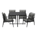 Livsip 5PCS Outdoor Dining Set Rattan Patio Table and Chairs - product image 3