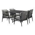 Livsip 5PCS Outdoor Dining Set Rattan Patio Table and Chairs - product image 6