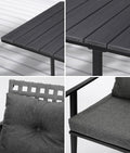 Livsip 5PCS Outdoor Dining Set Rattan Patio Table and Chairs - product image 9