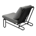 Livsip 2x Outdoor Lounge Chairs with Cushions Patio Garden Grey - product image 6