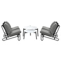 Livsip 6PCS Outdoor Sofa Lounge Set Patio Table and Chairs Grey - product image 6