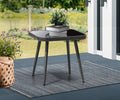 Livsip 3PCS Outdoor Bistro Set Lounge Chairs and Side Table Grey - product image 9