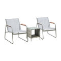 Livsip 3PCS Outdoor Bistro Set Wicker Chairs and Side Table - product image 2