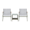 Livsip 3PCS Outdoor Bistro Set Wicker Chairs and Side Table - product image 3