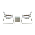 Livsip 3PCS Outdoor Bistro Set Wicker Chairs and Side Table - product image 6