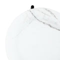 Livsip 70cm Round Marble Effect Coffee Side Table Outdoor White - product image 7