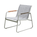 Livsip 2x Outdoor Textilene Armchairs Patio Garden Lounge Chairs Grey - product image 5