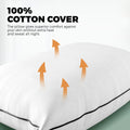 Bedra Bedding Pillow - 4-Piece - 73cm