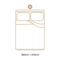 Bedra Bedding Bamboo Quilt - Super King - King