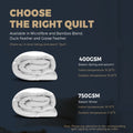 Bedra Bedding Bamboo Quilt - Super King - King