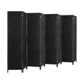 Oikiture Room Divider - 8-Panel Folding