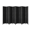 Oikiture Room Divider - 8-Panel Folding