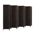 Oikiture Room Divider - 8-Panel Folding