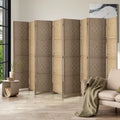 Oikiture Room Divider - 8-Panel Folding