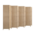 Oikiture Room Divider - 8-Panel Folding