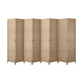 Oikiture Room Divider - 8-Panel Folding