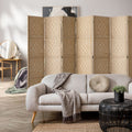 Oikiture Room Divider - 8-Panel Folding