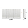 Oikiture Room Divider - 8-Panel Folding