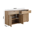 Oikiture Sideboard - 4-Door 2-Drawer
