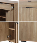 Oikiture Sideboard - 4-Door 2-Drawer