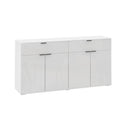 Oikiture Sideboard - 4-Door 2-Drawer