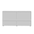 Oikiture Sideboard - 4-Door 2-Drawer