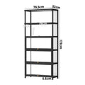 Oikiture Storage Cabinet - 5-Tier Display