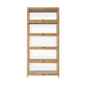Oikiture Storage Cabinet - 5-Tier Display