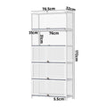 Oikiture Storage Cabinet - 5-Tier Display