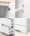Oikiture Sideboard - 1-Drawer Contemporary