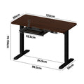 Oikiture Standing Desk - 120cm Electric