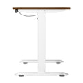 Oikiture 120cm Electric Standing Desk - Walnut