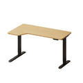 Oikiture 145cm Electric Standing Desk - Black
