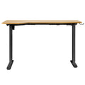 Oikiture 145cm Electric Standing Desk - Black