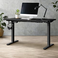 Oikiture 140cm Electric Standing Desk - Black
