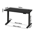 Oikiture Standing Desk - 140cm Electric