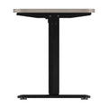 Oikiture 140cm Electric Standing Desk - Grey Oak