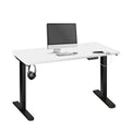 Oikiture 150cm Electric Standing Desk - White