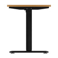Oikiture 160cm Electric Standing Desk - Oak