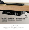 Oikiture Standing Desk - 160cm Electric