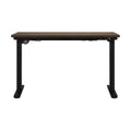 Oikiture 160cm Electric Standing Desk - Walnut